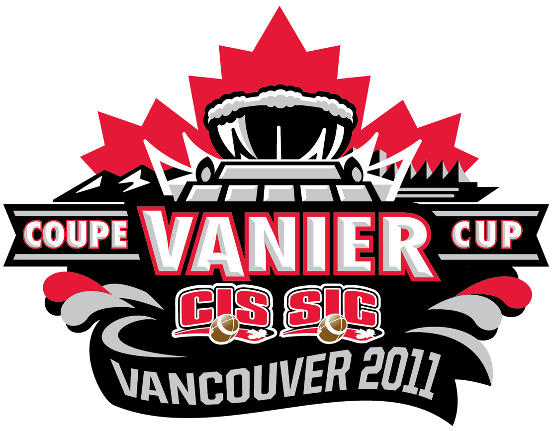 Vanier Cup 2011 Primary Logo t shirt iron on transfers